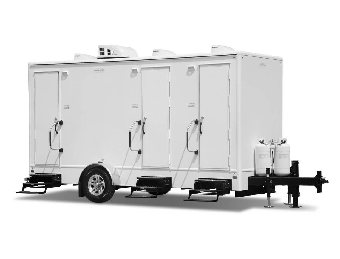 3-Stall Combo Shower Trailer